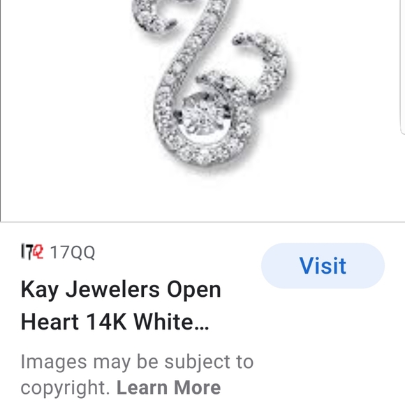 White gold.and diamond necklace with box - Picture 5 of 6